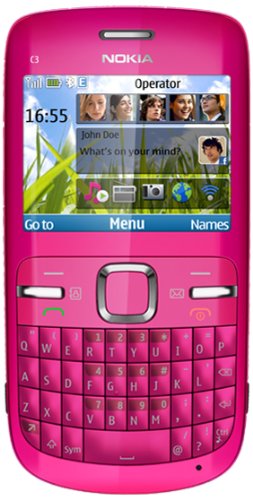 'Nokia C3 – 00 Handy Schutzhülle, Quad Band, Display-2.4, Kamera mit 2 MP von Nokia