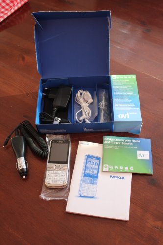 Nokia C5 Smartphone (5.6 cm (2.2 Zoll) Display, Bluetooth, 3.2 Megapixel Kamera) weiß von Nokia
