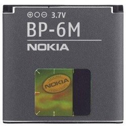 Nokia Ersatz-Akku BP-6 m Lithium-Polymer-Akku 1100 mAh (Original) 6280, 6288, 6233, 6234, N93, N73, N73 Music Edition von Nokia