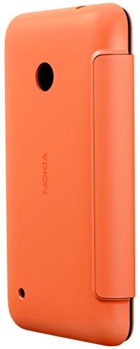 Nokia Flip Shell Clip-On Schutzhülle Case Cover for Nokia Lumia 530 - Leuchtend Orange von Nokia