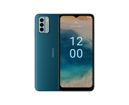 Nokia G22 6.52" HD+ Dual SIM Android 12 Smartphone, 4/128GB Speicher, 3-Tage Akku, QuickFix reparierbar, 2 Jahre OS Updates, 3 Jahre Garantie & mtl. Sicherheitsupdates - Blau von Nokia