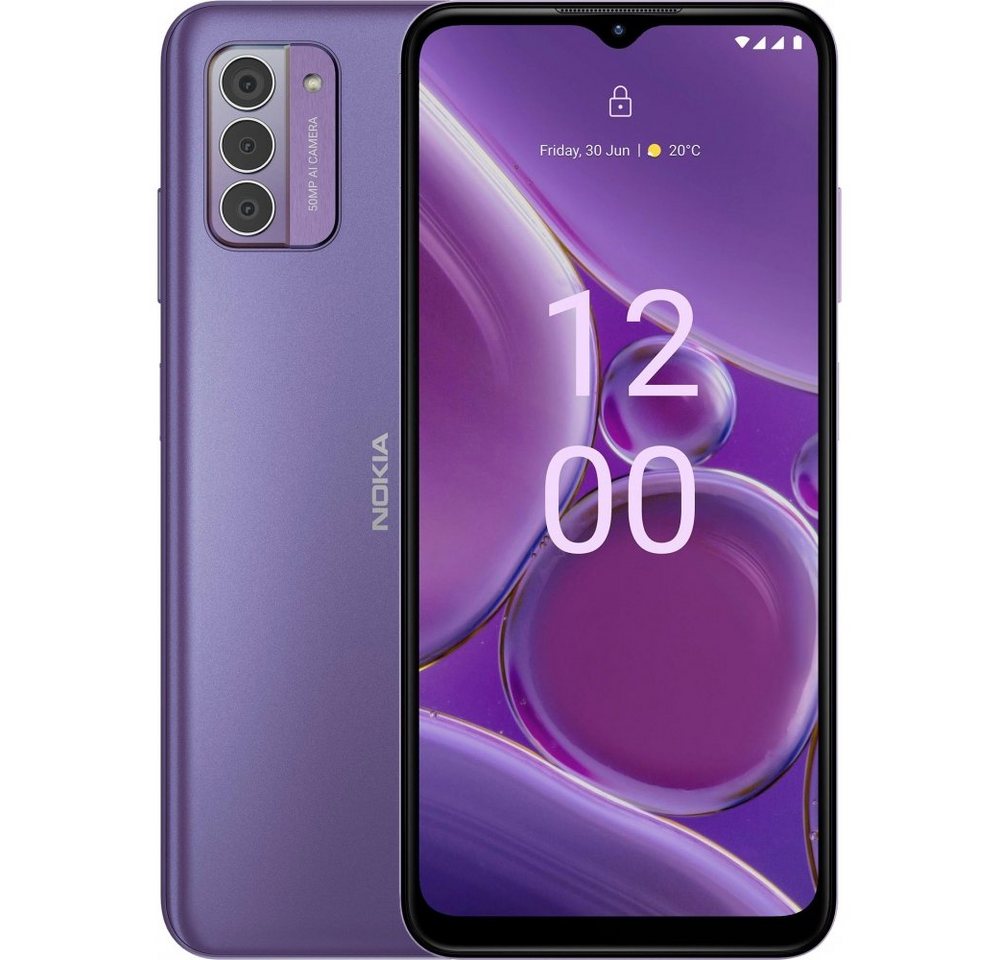 Nokia G42 5G 128 GB / 6 GB - Smartphone - purple Smartphone (128 GB Speicherplatz) von Nokia