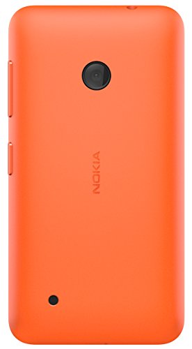 Nokia Hard Shell Clip-On Schutzhülle Case Cover für Nokia Lumia 530 - Leuchtend Orange von Nokia