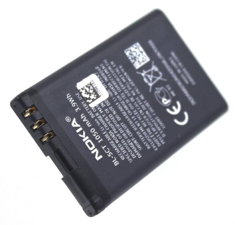 Nokia Original Akku für Nokia C5 (nicht C 5-03) Akkupacks Akku 1050 mAh von Nokia