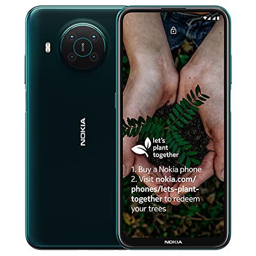 Nokia X10 - Smartphone 64GB, 6GB RAM, Dual SIM, Forest Green von Nokia