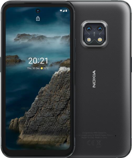 Nokia XR20 - Smartphone - Dual-SIM - 5G NR - 64GB - 6,67 - 2400 x 1080 Pixel - RAM 4GB - 2 x Rückkamera 8 MP Frontkamera - Android - Granit (VMA750J9DE1CN0) - Sonderposten von Nokia