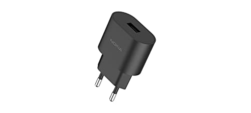 Original Nokia 1A21RSR00VA Steckernetzteil mit Eurostecker 'AD-18WE', 18 W Schwarz Original Nokia 1A21RSR00VA Steckernetzteil mit Eurostecker 'AD-18WE', 18 W Schwarz von Nokia