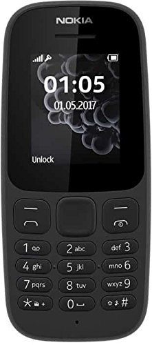 Telefonas Nokia 105(2017) Dual SIM juodas von Nokia