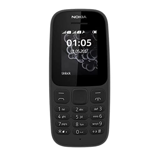 Telefonas Nokia 105(2017) Single SIM juodas von Nokia
