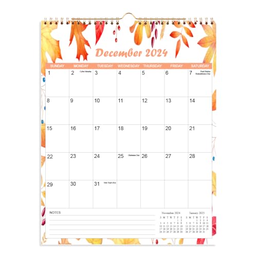 Kalender 2024-2025 – Wandkalender von Mai 2024 bis Juni 2025, 14 Monatskalender mit saisonalen Designs zur Planung und Organisation für Zuhause oder Büro, 29,8 x 37,8 cm im Kalender 2024-2025, von Nokingo