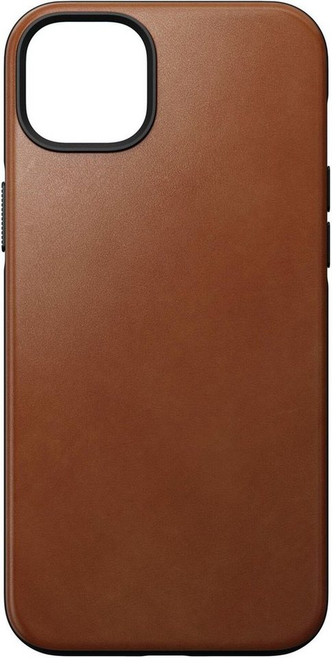 Nomad Handyhülle Modern Leather Case iPhone 14 Max, Polycarbonat und hochwertigem Echtleder von Nomad