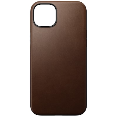 Nomad Modern Leather Case iPhone 15 Plus Brown von Nomad