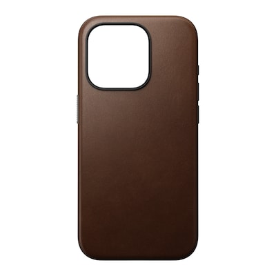Nomad Modern Leather Case iPhone 15 Pro Brown von Nomad