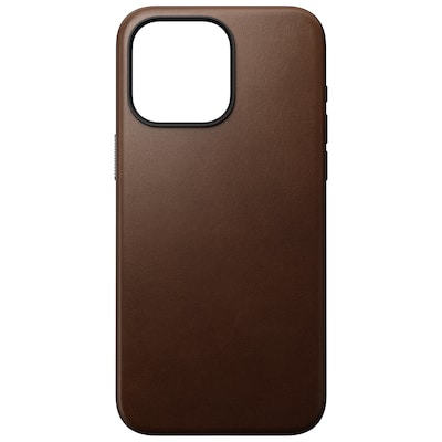 Nomad Modern Leather Case iPhone 15 Pro Max Brown von Nomad