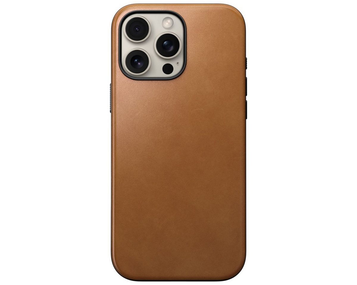 Nomad Smartphone-Hülle Modern Leather Case iPhone 16 Pro Max English Tan Nomad Smartphone-Hülle Modern Leather Case iPhone 16 Pro Max English Tan von Nomad