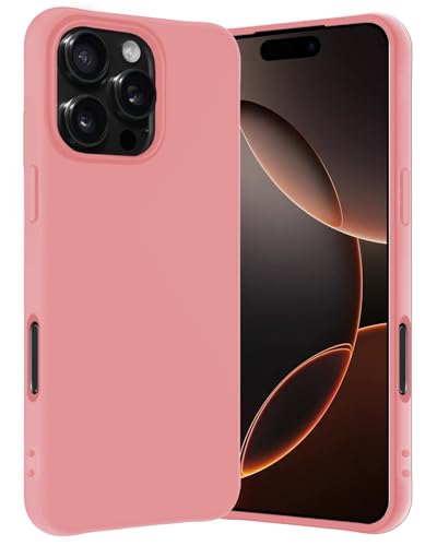 Nomfy Handyhülle für iPhone 16 Pro Max Silikon Back Case Cover Moderne Trendy Schutzhülle - Hellrosa Nomfy Handyhülle für iPhone 16 Pro Max Silikon Back Case Cover Moderne Trendy Schutzhülle - Hellrosa von Nomfy