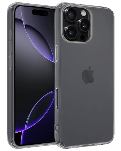 Nomfy Handyhülle für iPhone 16 Pro Max Silikon Back Case Cover Moderne Trendy Schutzhülle mit Panzerglas - Transparant Nomfy Handyhülle für iPhone 16 Pro Max Silikon Back Case Cover Moderne Trendy Schutzhülle mit Panzerglas - Transparant von Nomfy