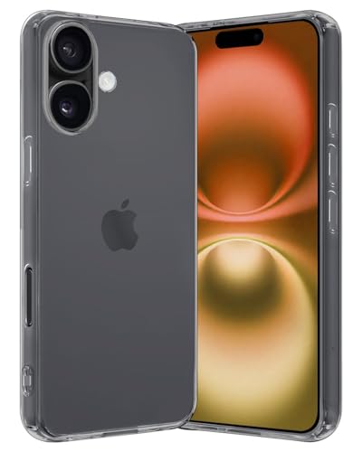 Nomfy Handyhülle für iPhone 16 Silikon Back Case Cover Moderne Trendy Schutzhülle - Transparant Nomfy Handyhülle für iPhone 16 Silikon Back Case Cover Moderne Trendy Schutzhülle - Transparant von Nomfy