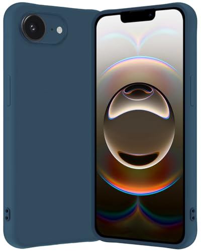 Nomfy Handyhülle für iPhone 16e Silikon Back Case Cover Moderne Trendy Schutzhülle - Dunkelblau Nomfy Handyhülle für iPhone 16e Silikon Back Case Cover Moderne Trendy Schutzhülle - Dunkelblau von Nomfy