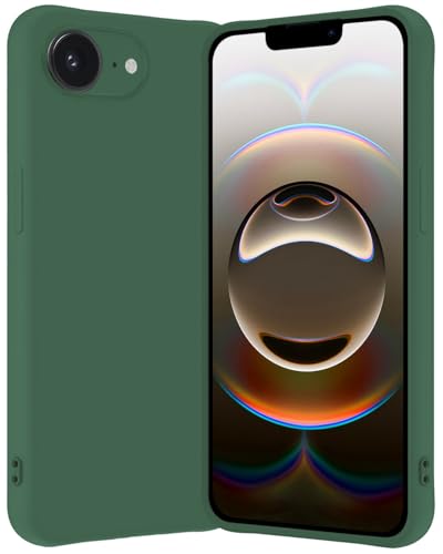 Nomfy Handyhülle für iPhone 16e Silikon Back Case Cover Moderne Trendy Schutzhülle - Dunkelgrün Nomfy Handyhülle für iPhone 16e Silikon Back Case Cover Moderne Trendy Schutzhülle - Dunkelgrün von Nomfy