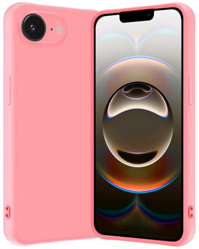 Nomfy Handyhülle für iPhone 16e Silikon Back Case Cover Moderne Trendy Schutzhülle - Hellrosa Nomfy Handyhülle für iPhone 16e Silikon Back Case Cover Moderne Trendy Schutzhülle - Hellrosa von Nomfy