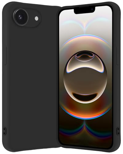 Nomfy Handyhülle für iPhone 16e Silikon Back Case Cover Moderne Trendy Schutzhülle - Schwarz Nomfy Handyhülle für iPhone 16e Silikon Back Case Cover Moderne Trendy Schutzhülle - Schwarz von Nomfy