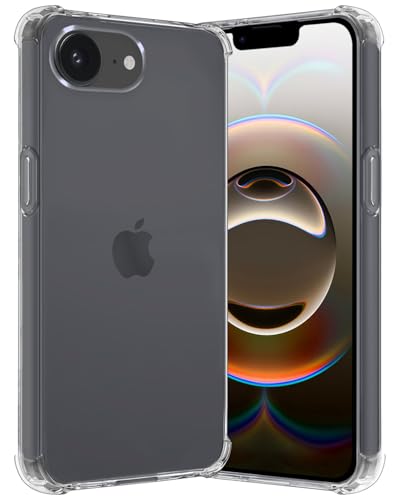 Nomfy Handyhülle für iPhone 16e Silikon Shock Back Case Cover Moderner Bumper Schutzhülle - Transparant Nomfy Handyhülle für iPhone 16e Silikon Shock Back Case Cover Moderner Bumper Schutzhülle - Transparant von Nomfy