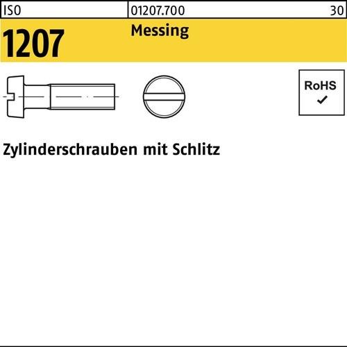 1000 Stk. Zylinderschraube ISO 1207 Schlitz M6x 25 Messing 1000 Stück Noname 1000 Stk. Zylinderschraube ISO 1207 Schlitz M6x 25 Messing 1000 Stück Noname von Noname