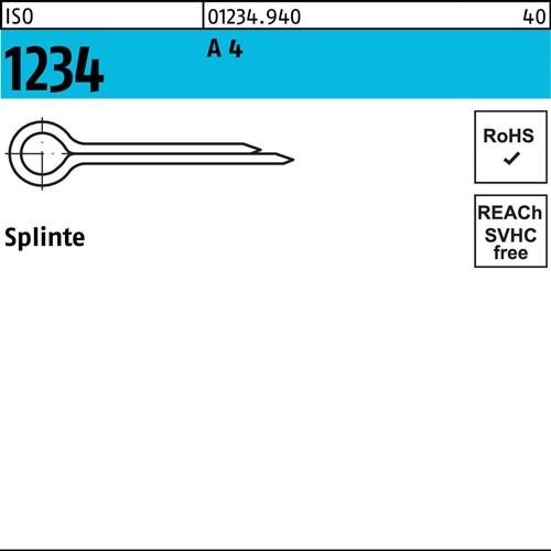 25 Stk. Splinte ISO 1234 13x 180 A 4 25 Stück Noname 012349409130180 25 Stk. Splinte ISO 1234 13x 180 A 4 25 Stück Noname 012349409130180 von Noname