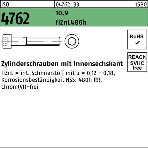25 Stk. Zylinderschraube ISO 4762 Innen-6kt M20x150 10.9 zinklamellenb. 25St. 25 Stk. Zylinderschraube ISO 4762 Innen-6kt M20x150 10.9 zinklamellenb. 25St. von Noname