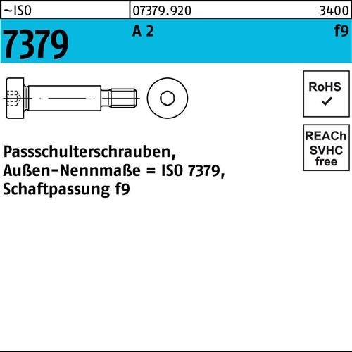 50 Stk. Paßschulterschraube ISO 7379 12f9 M10x 40 A 2 50 Stück Noname 50 Stk. Paßschulterschraube ISO 7379 12f9 M10x 40 A 2 50 Stück Noname von Noname