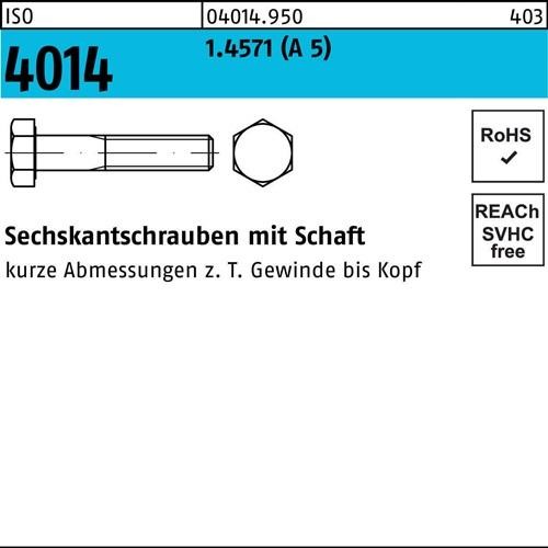 50 Stk. Sechskantschraube ISO 4014 Schaft M10x 70 A 5 50 Stück Noname 50 Stk. Sechskantschraube ISO 4014 Schaft M10x 70 A 5 50 Stück Noname von Noname