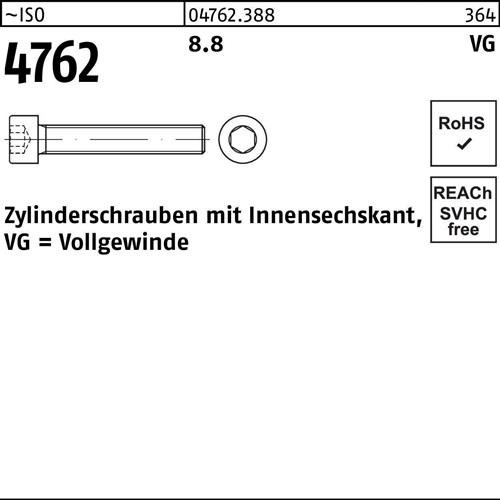 50 Stk. Zylinderschraube ISO 4762 Innen-6kt VG M12x 100 8.8 50 Stück Noname 50 Stk. Zylinderschraube ISO 4762 Innen-6kt VG M12x 100 8.8 50 Stück Noname von Noname