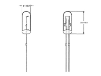 Barthelme Spezialglühlampe Klar T1 1/4 WT 24 V 40 mA 1 Set Barthelme Spezialglühlampe Klar T1 1/4 WT 24 V 40 mA 1 Set von Noname