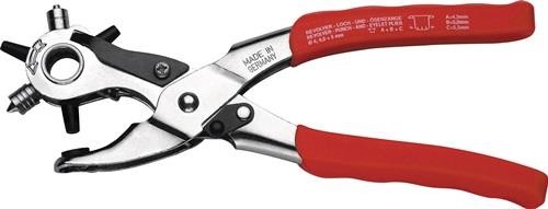 Revolverloch-/Ösenzange Gesamt-L.225mm Ku.-Griff Noname 0361-3601 von Noname