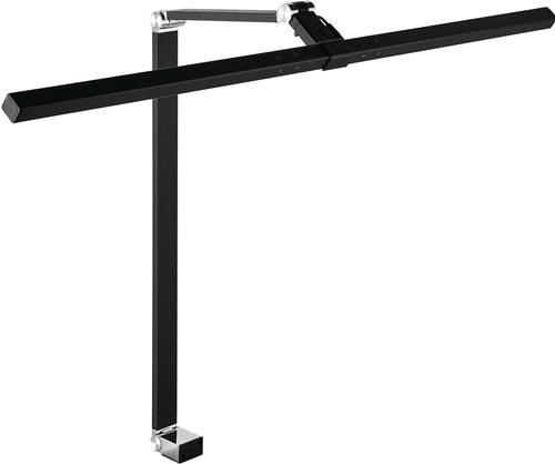 Schreibtischleuchte Alu/KU schwarz H.720mm m.Tischklemme m.LED Noname 937-11 von Noname