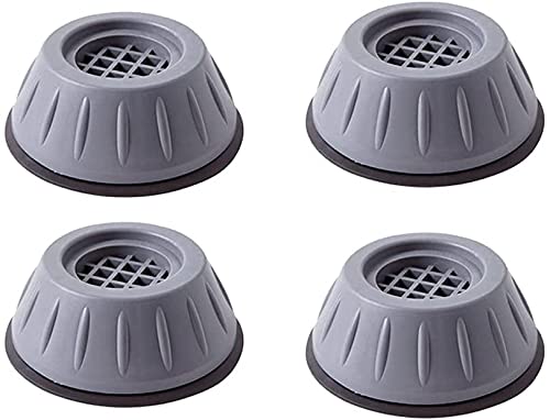 4PCS Shock and Noise Cancelling Washing Machine Support, Anti Slip Anti Vibration Rubber Feet Pads von None Brand