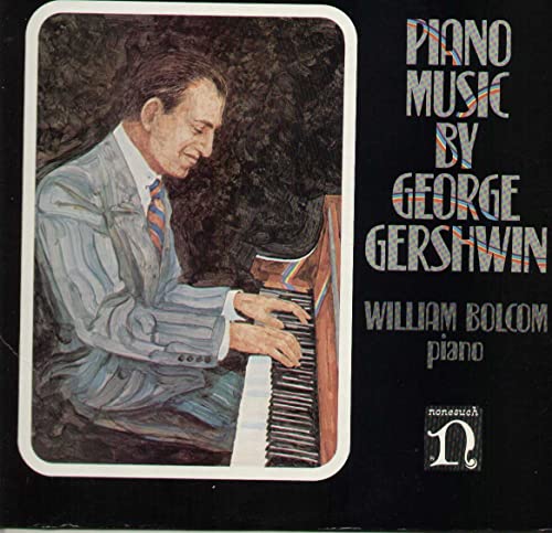 piano music by george gershwin LP von Nonesuch