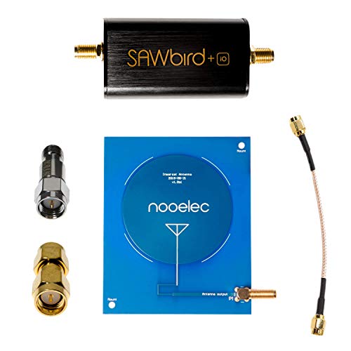 NooElec Active Inmarsat Empfangspaket - Enthält LNA und Filtermodul, 1550MHz Patchantenne Mit Hoher Verstärkung (3,5dBi), SMA DC Block, Kabel und Adapter. Kompatibel Mit Den Meisten SDRs! von NooElec