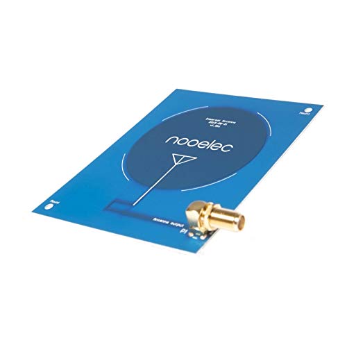 NooElec Inmarsat-Patchantenne - Hochleistungs-PCB-Antenne (3,5 dBi) mit 1550 MHz und SMA-Anschluss für AERO und STD-C-Satellitenempfangsanwendungen. Entwickelt für RHCP und Lineare Signale von NooElec