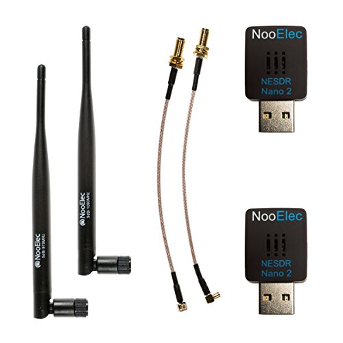 NooElec Stratux 1090ES & UAT - Radios und Hochleistungsantennen Dualband NESDR Nano 2 ADS-B (978 MHz & 1090 MHz) Bundle, Starter Edition, Für Stratux, Avare, Fore Flight & FlightAware. von NooElec