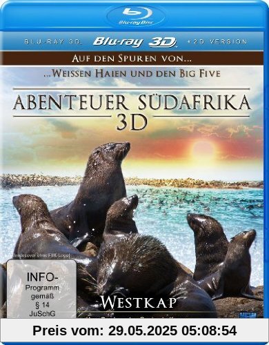 Abenteuer Südafrika 3D - Westkap [3D Blu-ray] von Norbert Vander