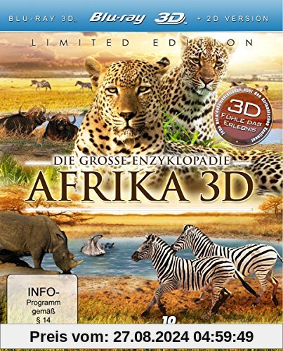 Die große Enzyklopädie Afrika 3D (10 Real-3D Dokumentationen in einer limitierten Gesamt-Edition exklusiv bei Amazon.de) [Blu-ray 3D] von Norbert Vander