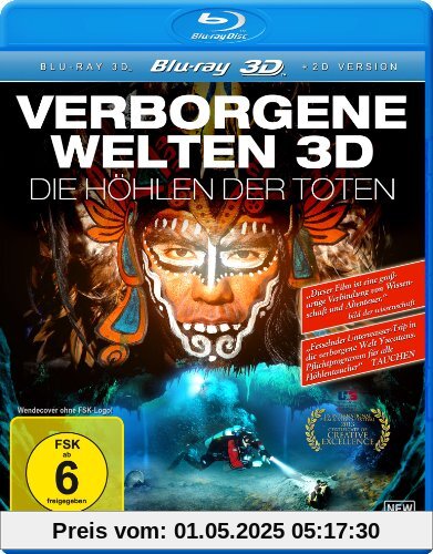 Verborgene Welten - Die Höhlen der Toten (3D Version inkl. 2D Version & 3D Lenticular Card) [3D Blu-ray] von Norbert Vander