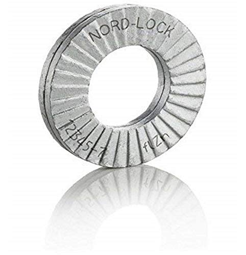 Nord-Lock 2706 Si-Scheiben NL20sp zinklamellenbeschichtet (100-er Pack) von Nord-Lock