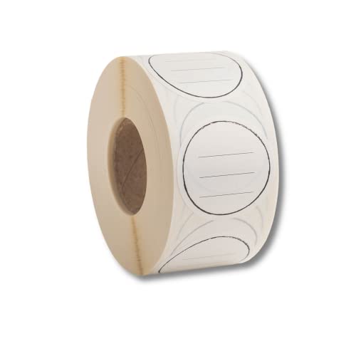 Wasserdicht Ø5cm 1000 Stück Klassisch Etiketten Selbstklebend zum Beschriften Wasserdicht Ø5cm 1000 Stück Klassisch Etiketten Selbstklebend zum Beschriften von Nord Tape