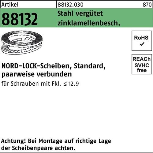 50 Stk. Nord-lock Unterlegscheibe R 88132 geklebt NL 30 Sta zinklamellenb. 50St 50 Stk. Nord-lock Unterlegscheibe R 88132 geklebt NL 30 Sta zinklamellenb. 50St von Nord-lock