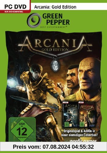 Arcania - Gothic 4: Gold Edition (Arcania - Gothic 4 + Arcania - Rall of Setarrif) [Green Pepper] von Nordic Games