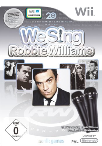 We Sing - Robbie Williams inkl. 2 Mikrofone von Nordic Games