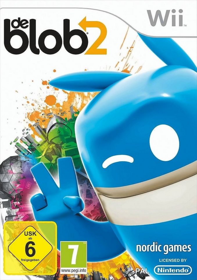 de Blob 2 Nintendo Wii von Nordic Games